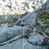 Roisin P1 Original Route, Milestone Buttress (Colin Maddison)
