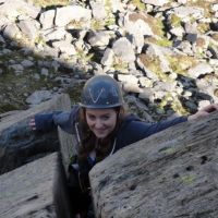 Roisin - P2 Original Route, Milestone Buttress (Andy Stratford)