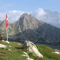 Spazzacalderia from Albigna hut (James Richardson)