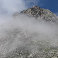 Piz Balzet with South Ridge on right (James Richardson)