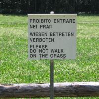 Camp site likes the English (James Richardson)